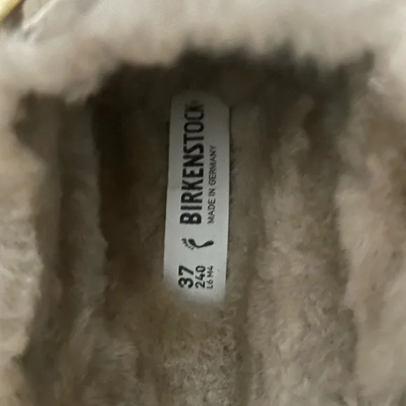 Birkenstock - Boston Big Buckle Shearling Clog - Picture 2 of 6